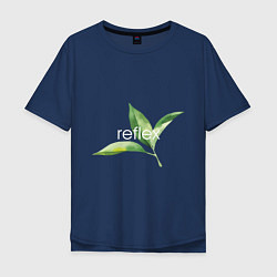 Мужская футболка оверсайз Reflex листья