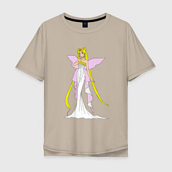 Мужская футболка оверсайз Sailor MoonСеренити