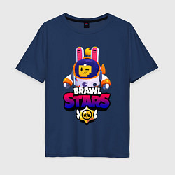 Мужская футболка оверсайз ЛУННЫЙ СПРУТ BRAWL STARS