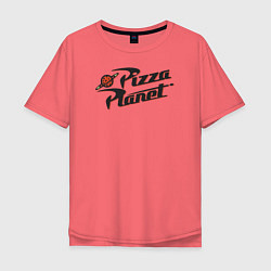 Мужская футболка оверсайз Pizza Planet