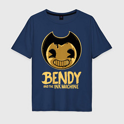 Мужская футболка оверсайз Bendy And The Ink Machine