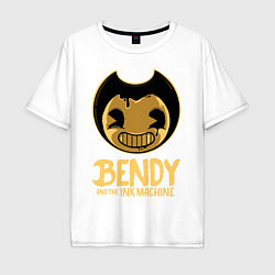 Мужская футболка оверсайз Bendy And The Ink Machine