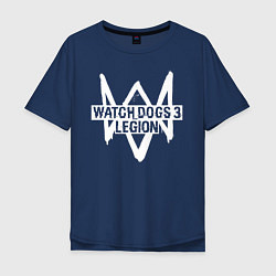 Мужская футболка оверсайз Watch Dogs: Legion