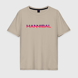 Мужская футболка оверсайз Hannibal