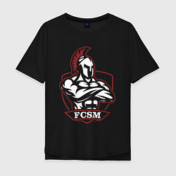 Мужская футболка оверсайз FCSM