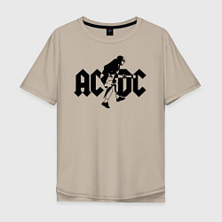 Мужская футболка оверсайз ACDC