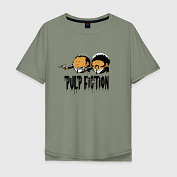 Мужская футболка оверсайз Pulp fiction