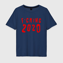 Мужская футболка оверсайз F*cking 2020