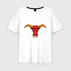 Мужская футболка оверсайз Bull