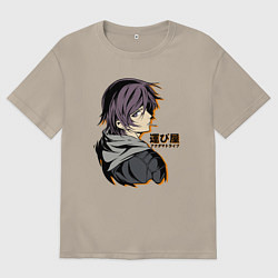 Мужская футболка оверсайз Акудама Курьер