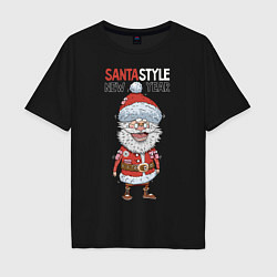 Мужская футболка оверсайз SantaSTYLE