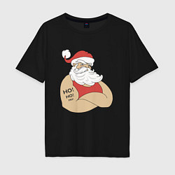 Мужская футболка оверсайз Santa Claus