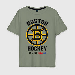 Мужская футболка оверсайз BOSTON BRUINS NHL