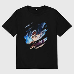 Футболка оверсайз мужская Dragon Ball, цвет: черный