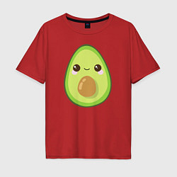 Мужская футболка оверсайз Avocado