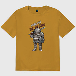 Мужская футболка оверсайз Dark Souls - Siegward