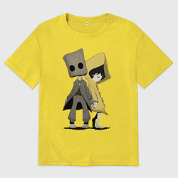 Мужская футболка оверсайз Little Nightmares