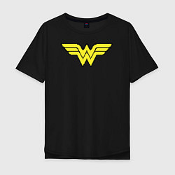 Мужская футболка оверсайз Wonder Woman 8 bit
