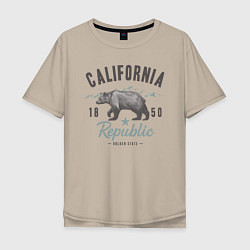 Мужская футболка оверсайз California