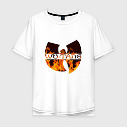 Мужская футболка оверсайз Wu-Tang Fire