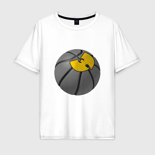 Мужская футболка оверсайз Wu-Tang Basketball / Белый – фото 1