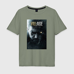 Мужская футболка оверсайз Resident Evil Village
