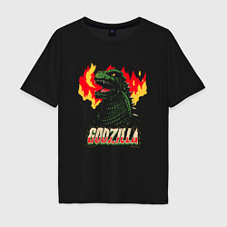 Мужская футболка оверсайз GODZILLA