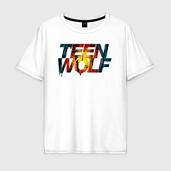 Мужская футболка оверсайз Teen Wolf