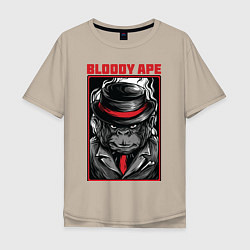 Мужская футболка оверсайз Bloody ape