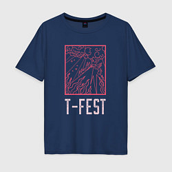 Мужская футболка оверсайз T-FEST