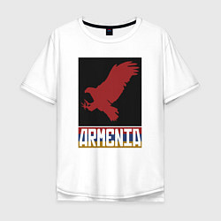 Мужская футболка оверсайз Орёл - Армения