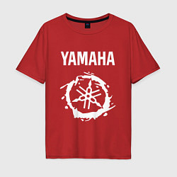 Мужская футболка оверсайз YAMAHA ЯМАХА МОТОСПОРТ