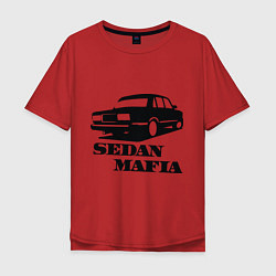 Мужская футболка оверсайз SEDAN MAFIA