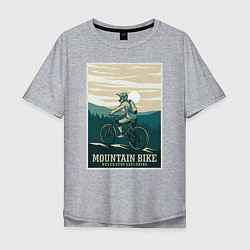 Мужская футболка оверсайз Покоритель гор