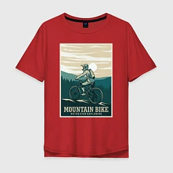 Мужская футболка оверсайз Покоритель гор