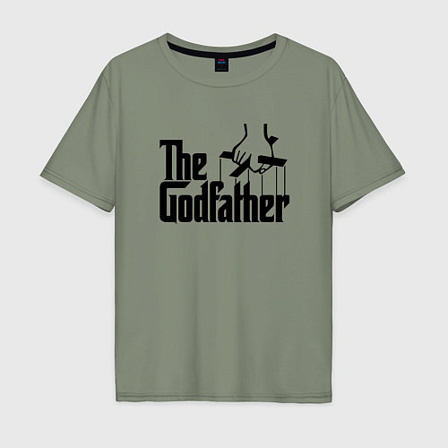 Мужская футболка оверсайз The Godfather / Авокадо – фото 1