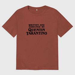 Мужская футболка оверсайз Quentin Tarantino