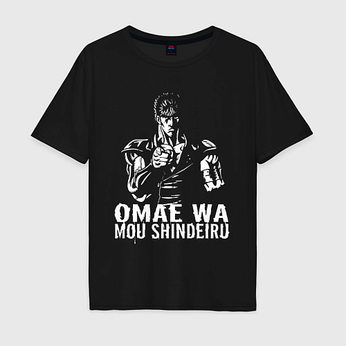 Мужская футболка оверсайз OMAE WA / Черный – фото 1