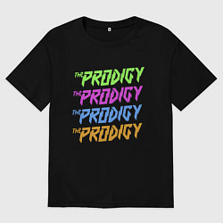 Футболка оверсайз мужская The Prodigy, цвет: черный