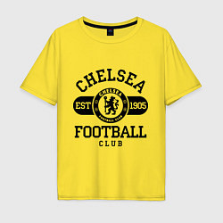 Футболка оверсайз мужская Chelsea Football Club, цвет: желтый