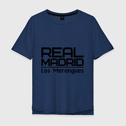 Мужская футболка оверсайз Real Madrid: Los Merengues
