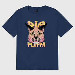 Мужская футболка оверсайз Big Cat Floppa