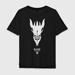 Мужская футболка оверсайз Bane из Доты 2