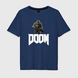 Мужская футболка оверсайз Doom 2016