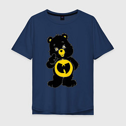 Футболка оверсайз мужская Wu-Tang Bear, цвет: тёмно-синий