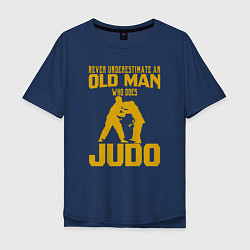 Мужская футболка оверсайз Old Man Judo