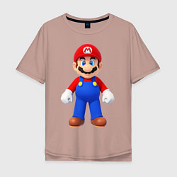 Мужская футболка оверсайз Mario