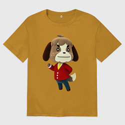 Футболка оверсайз мужская Animal Digby, цвет: горчичный