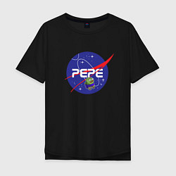 Мужская футболка оверсайз Pepe Pepe space Nasa