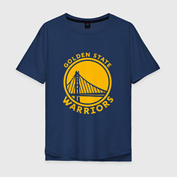 Мужская футболка оверсайз Golden state Warriors NBA